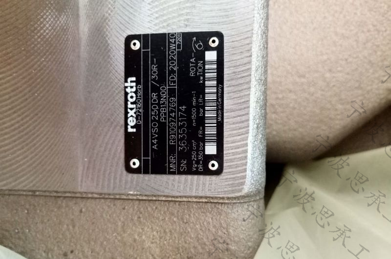 rexroth恒壓泵A4VSO250DR/30R-VPB13N00